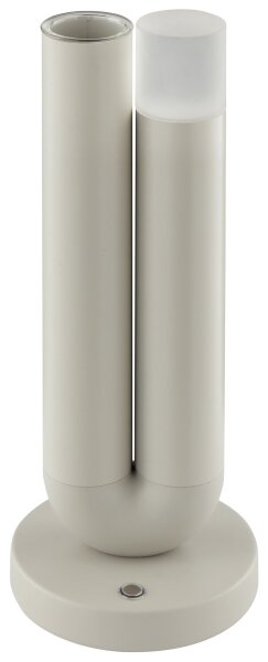 Brilliant - димируема презареждаема сензорна настолна лампа SAYU LED/2,5W/5V 2700K IP44 сива