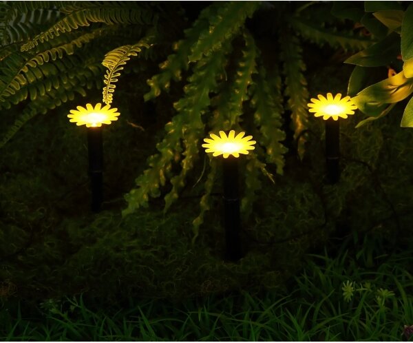Globo 36354-5 - LED соларна гирлянда 5xLED/0,06W/3V IP44 цветчета