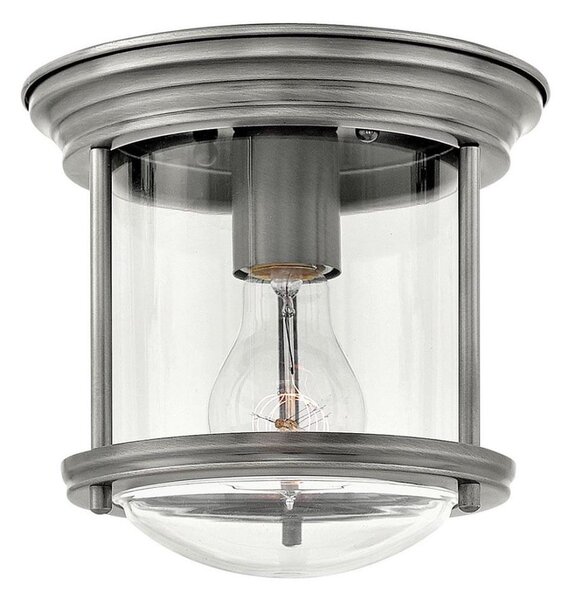 Quintiesse QN-HADRIAN-MINI-F-AN-CLEAR- Външно таванно осветително тяло HADRIAN 1xE27/60W/230V IP44