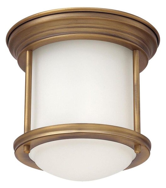 Quintiesse QN-HADRIAN-MINI-F-BR-OPAL - Външно таванно осветително тяло HADRIAN 1xE27/60W/230V IP44