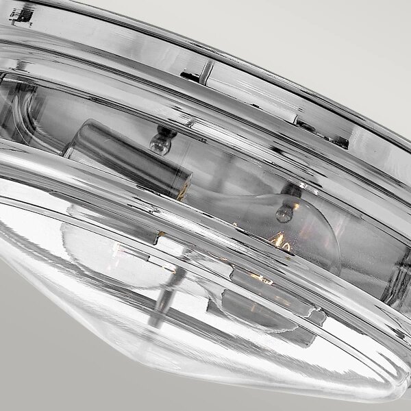 Quintiesse QN-HADRIAN-FS-CM-CLEAR - външно подово осветително тяло HADRIAN, 2xE27/40W/230V, IP44, хром
