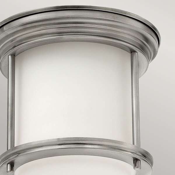 Quintiesse QN-HADRIAN-MINI-F-AN-OPAL - Външно таванно осветително тяло HADRIAN 1xE27/60W/230V IP44
