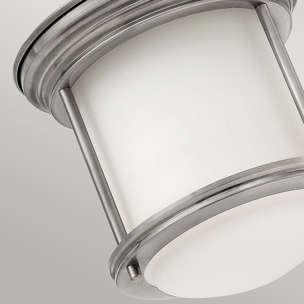 Quintiesse QN-HADRIAN-MINI-F-AN-OPAL - Външно таванно осветително тяло HADRIAN 1xE27/60W/230V IP44