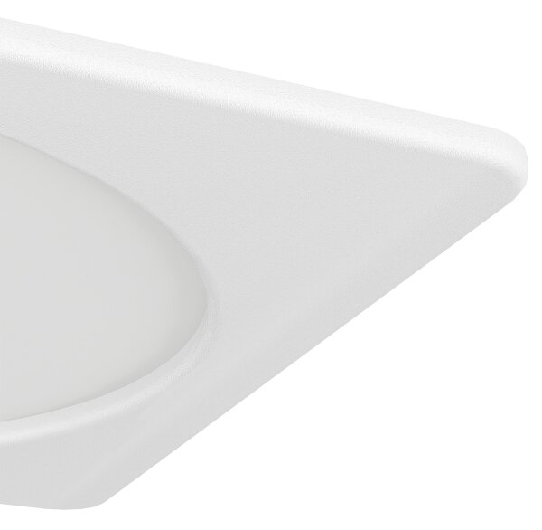 Eglo 901401 - LED вградено таванно осветително тяло FUEVA LED/10,5W/230V 16,6x16,6 cm бяло