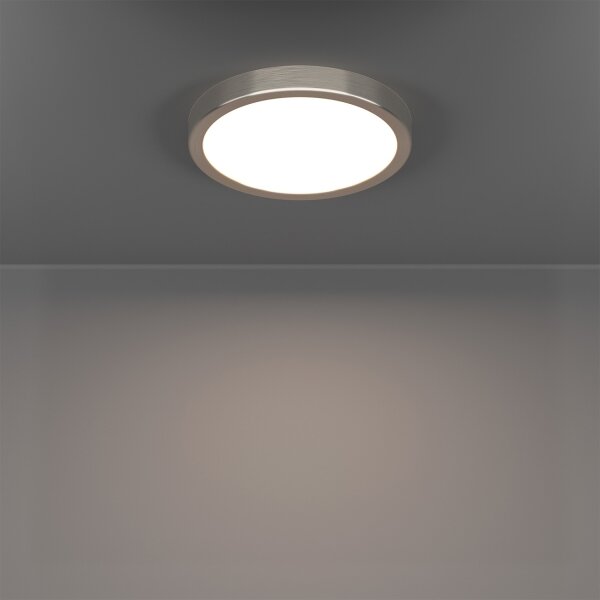 Eglo 901381 - LED RGBW димируем плафон FUEVA-Z LED/11,2W/230V 21,1cm IP44 хром