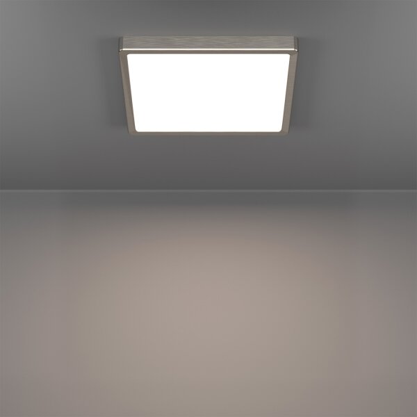 Eglo 901384 -LED RGBW димируемо таванно осветително тяло за баня FUEVA-Z LED/13,5W/230V 29,5cm IP44 хром