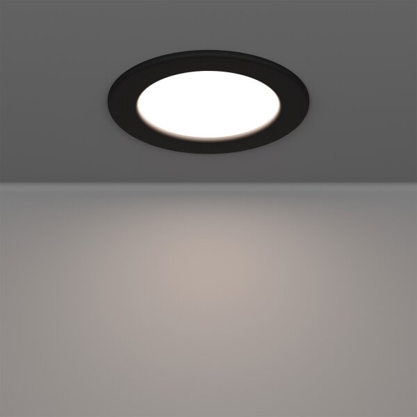 Eglo 901426-LED RGBW St. kou. pod. sví. FUEVA-Z LED/5W/230V pr.12cm IP44 черен