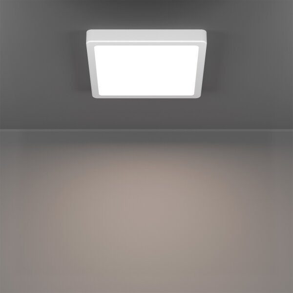 Eglo 901378 -LED RGBW димируемо таванно осветително тяло за баня FUEVA-Z LED/10,5W/230V 22x22cm IP44 бяло