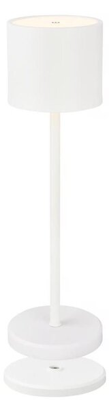 Briloner 7521016 - Димируема LED настолна лампа SIGO 2,5W/5V IP44 2600 mAh бяла