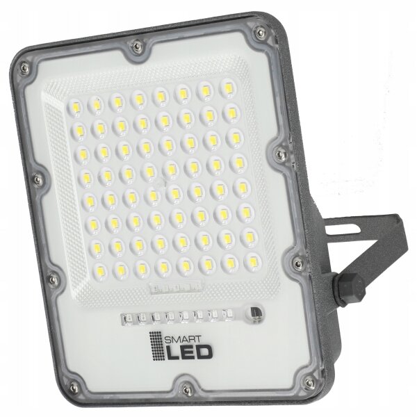 LED димируем соларен прожектор LED/50W/3,2V 5000K 6000 mAh IP65 черен + ДУ