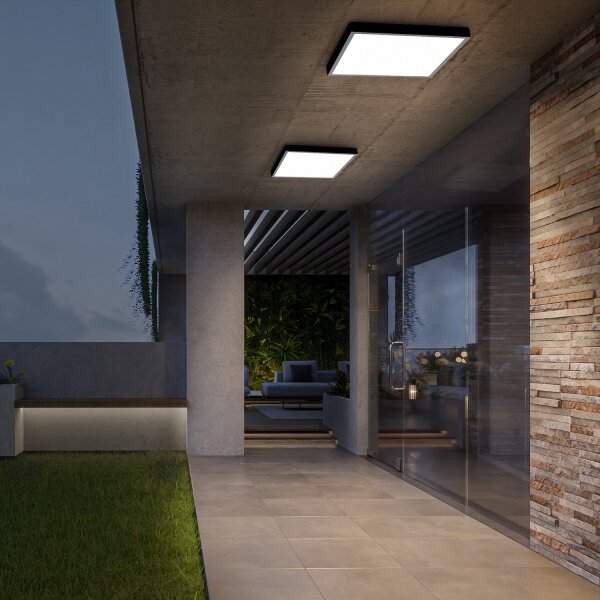 Brilagi - LED Лампа за баня FRAME LED/50W/230V 3000/4000/6000K IP44 черен