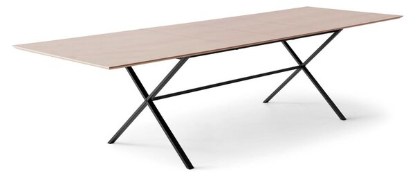 Сгъваема трапезна маса с дъбов плот в естествен цвят 90x165 cm Meza – Hammel Furniture