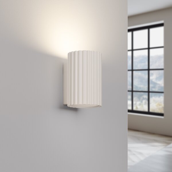 Brilagi - LED стенен аплик CRESTO 1xGU10/10W/230V 10 см кремав