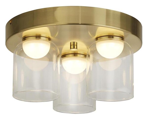 Searchlight 23083-3SB - LED таванно осветително тяло HIGHBALL 3xLED/5,3W/230V Ø 30 см