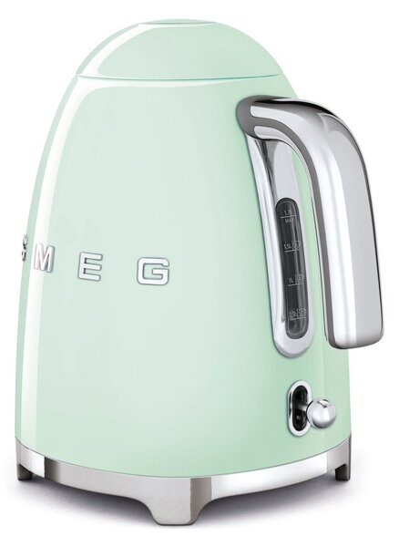Светлозелена електрическа кана 1,7 l 50's Retro Style – SMEG