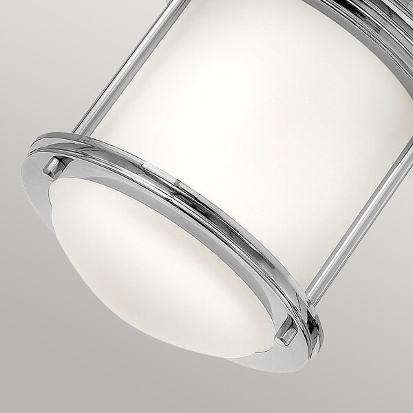 Quintiesse QN-HADRIAN-MINI-F-CM-OPAL - Външно таванно осветително тяло HADRIAN 1xE27/60W/230V IP44