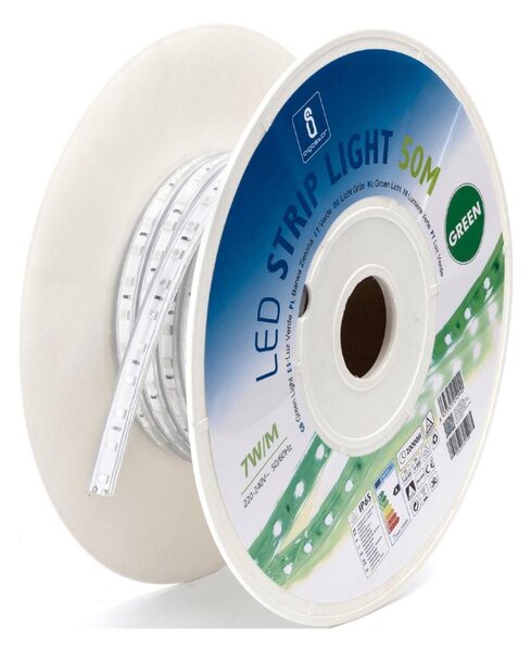 Aigostar - LED лента LED/350W/230V 50m зелена IP65