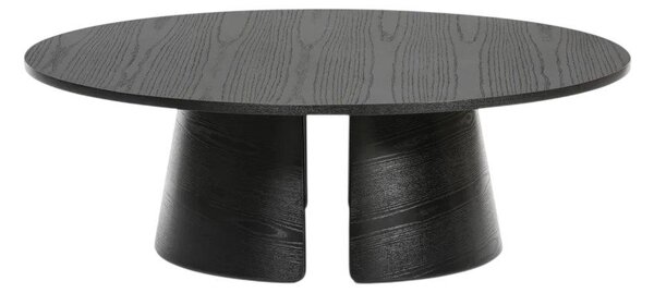 Черна масичка за кафе , ø 110 cm Cep - Teulat