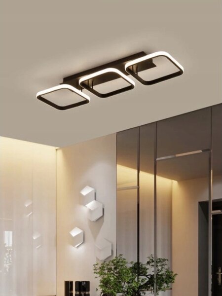 LED таванно осветително тяло LED/33W/230V черно