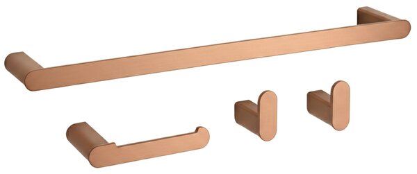 Комплект аксесоари за баня Mati Brush Copper 4 части