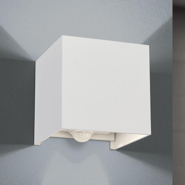 Orion AL 11-1314 - LED външно осветление с сензор CUBE-S LED/13W/230V IP54 бяло