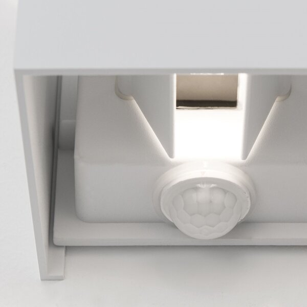 Orion AL 11-1314 - LED външно осветление с сензор CUBE-S LED/13W/230V IP54 бяло