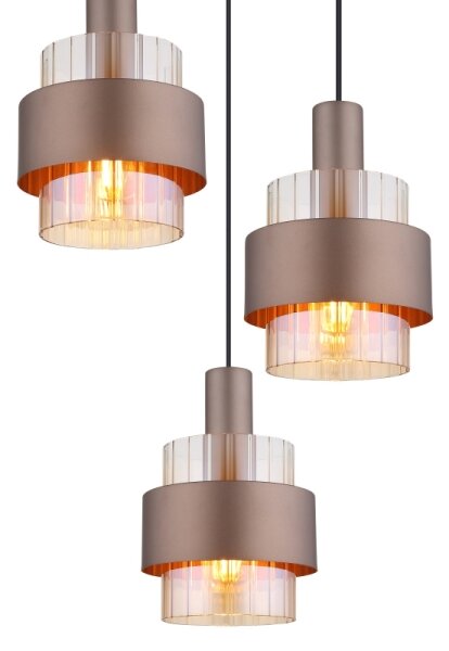 Globo 15560-3HA - Полилей на кабел MILLEY 3xE27/60W/230V