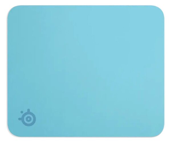 Подложка за мишка SteelSeries QcK - Medium, гейминг, синя, 320 x 270 x 2 мм