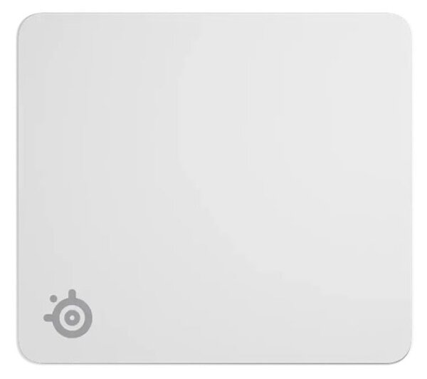 Подложка за мишка SteelSeries QcK - Large, гейминг, бяла, 450 x 400 x 2 мм