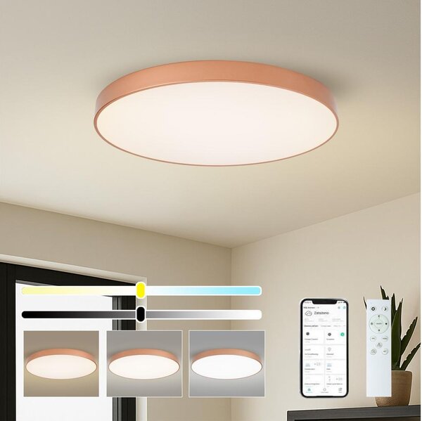 Brilagi-LED Димируемо осветително тяло POOL SMART LED/100W/230V 80 cm Wi-Fi Tuya бронзов+ с дистанционно управление
