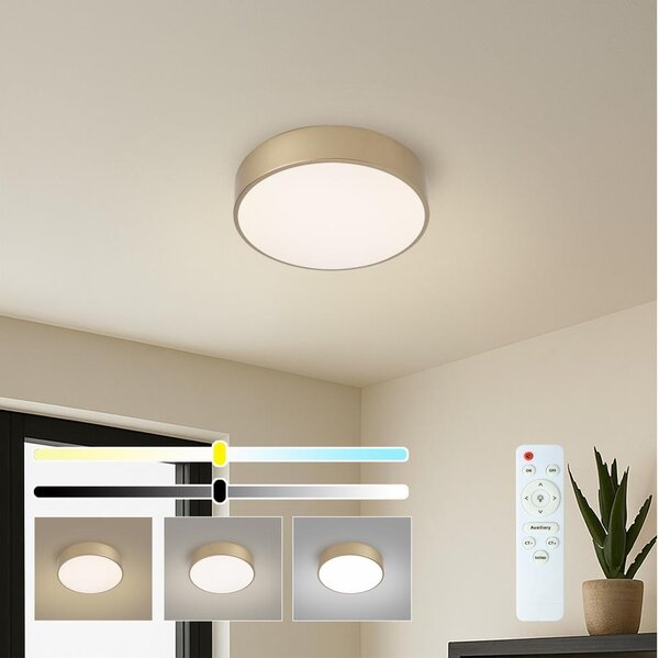 BRILAGI - LED плафон POOL LED/24W/230V 3000/4000/6000K Ø 20 см златист
