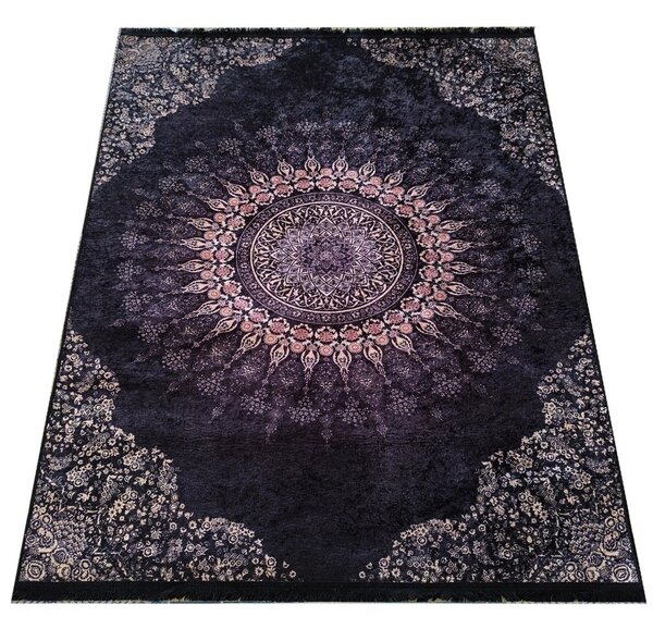 Луксозен ориенталски килим с мандала Šírka: 80 cm | Dĺžka: 100 cm