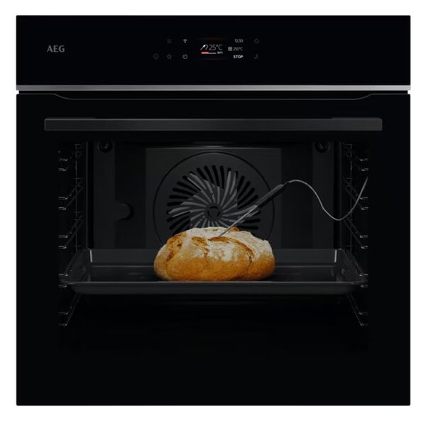 Фурна за вграждане AEG TE7PB63ZAB, клас A++, 71л. обем, пиролитично почистване, AssistedCooking функция, черна
