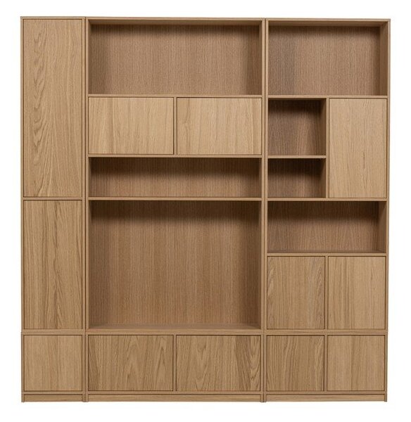 Модулен шкаф в дъбов декор в естествен цвят 40x44 cm Modulair - vtwonen