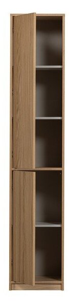 Модулен шкаф в дъбов декор в естествен цвят 40x199 cm Modulair - vtwonen