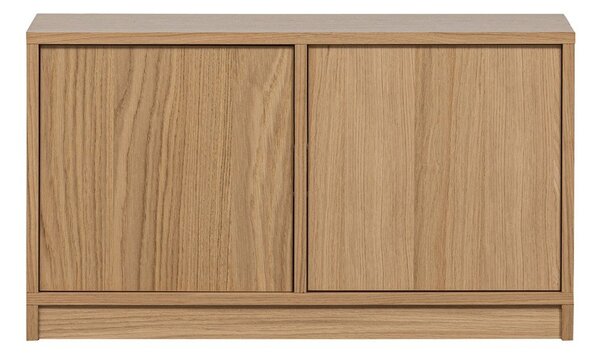 Модулна маса за телевизор с дъбов декор в естествен цвят 77x44 cm Modulair - vtwonen