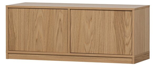 Модулна маса за телевизор с дъбов декор в естествен цвят 110x44 cm Modulair - vtwonen