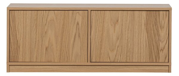 Модулна маса за телевизор с дъбов декор в естествен цвят 110x44 cm Modulair - vtwonen