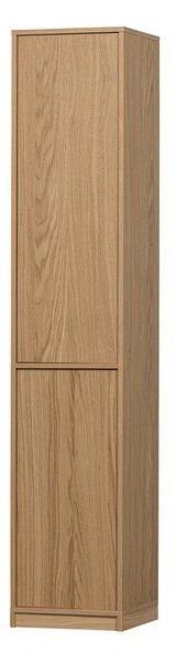 Модулен шкаф в дъбов декор в естествен цвят 40x199 cm Modulair - vtwonen