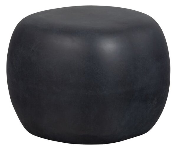 Кръгла масичка за кафе в антрацит ø 50 cm Pebble - vtwonen