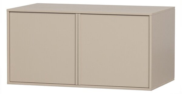 Кремав модулен шкаф от борова дървесина 100x50 cm Daily - vtwonen
