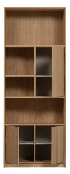 Модулен шкаф за книги в естествен дъб 77x199 cm Modulair - vtwonen