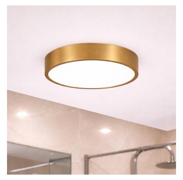 Brilagi - LED таванно осветително тяло за баня POOL LED/24W/230V Ø 30 см IP54 бронзово