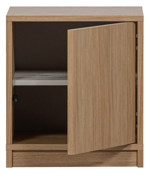 Модулна библиотека от декор от дъб в естествен цвят 227x243 cm Modulair – vtwonen