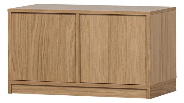 Модулна библиотека от декор от дъб в естествен цвят 217x243 cm Modulair – vtwonen