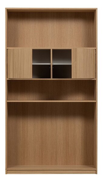 Модулна библиотека от декор от дъб в естествен цвят 264x243 cm Modulair – vtwonen