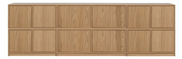 TV комплект от декор от дъб в естествен цвят 264x88 cm Modulair – vtwonen