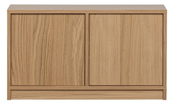 Модулна библиотека от декор от дъб в естествен цвят 217x243 cm Modulair – vtwonen