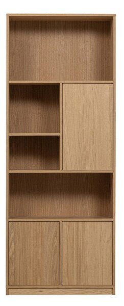 Модулна библиотека от декор от дъб в естествен цвят 157x199 cm Modulair – vtwonen