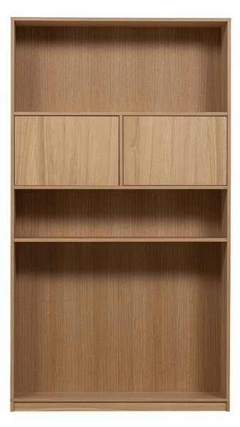 Модулна библиотека от декор от дъб в естествен цвят 264x243 cm Modulair – vtwonen
